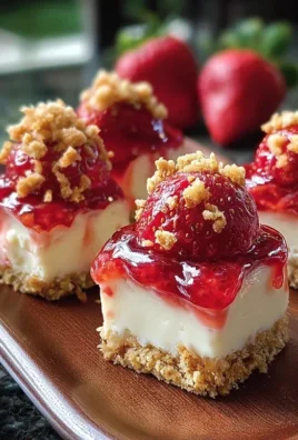 Strawberry Crunch Cheesecake Bites