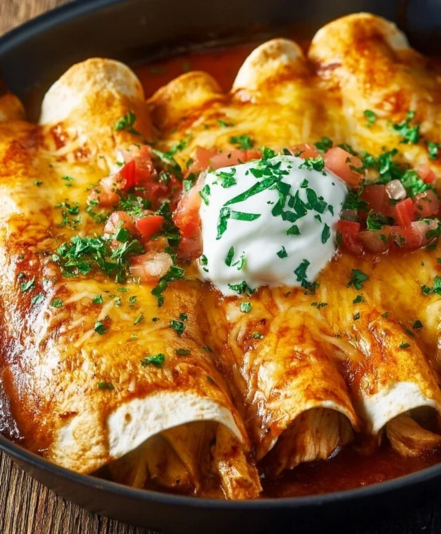 Delicious Chicken Enchiladas