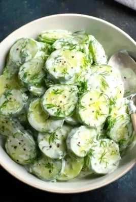 Polish Cucumber Salad
