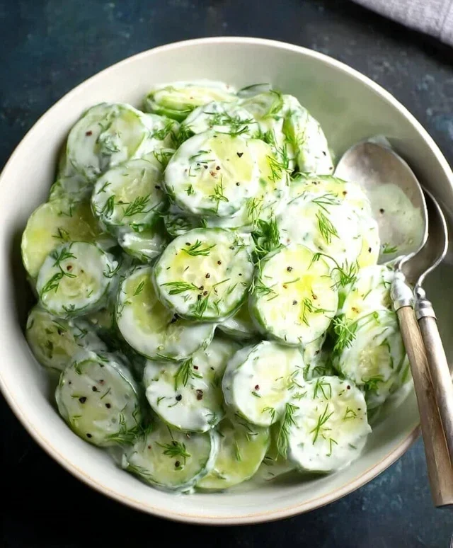 Polish Cucumber Salad