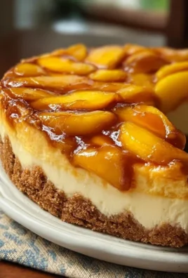 Peach Cobbler Cheesecake
