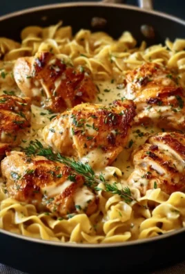 One-Pan Chicken with Buttered Noodles