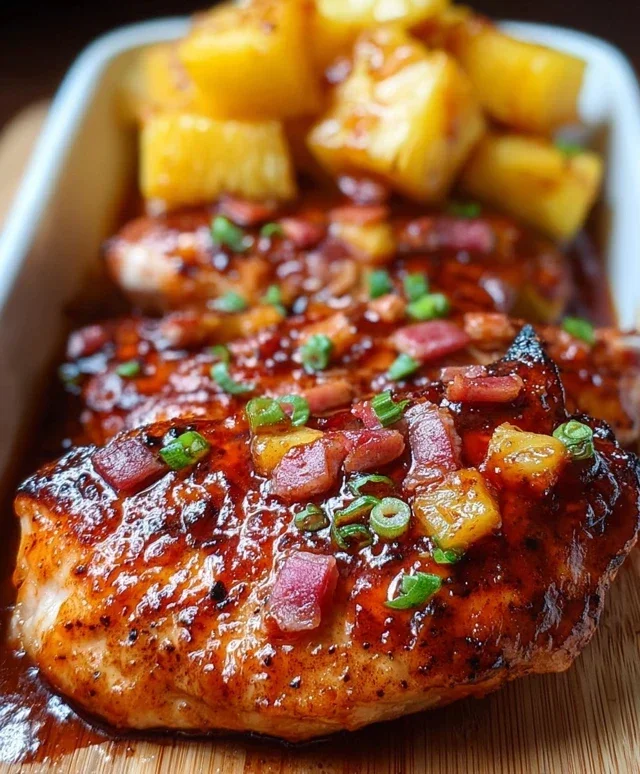 Beef Beef Bacon Pineapple BBQ Chicken