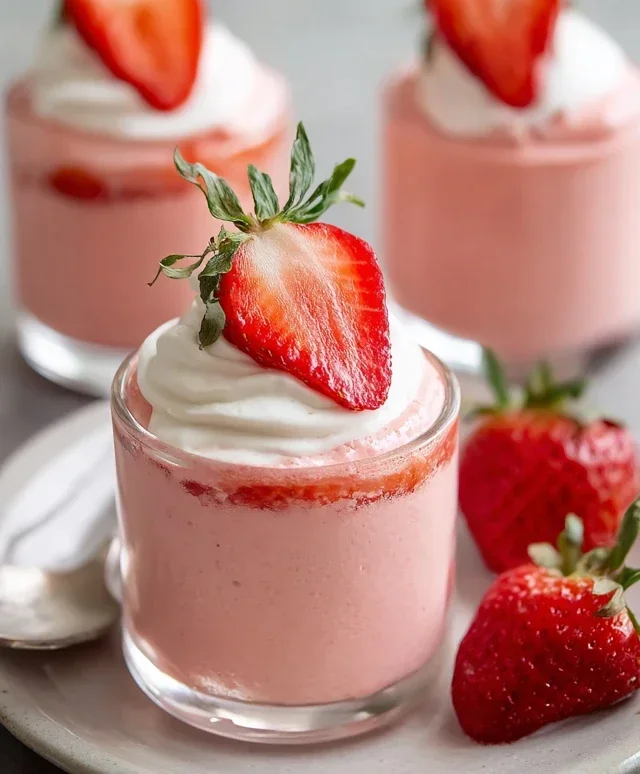 Strawberry Mousse