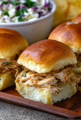 Crock Pot Mississippi Chicken Sliders