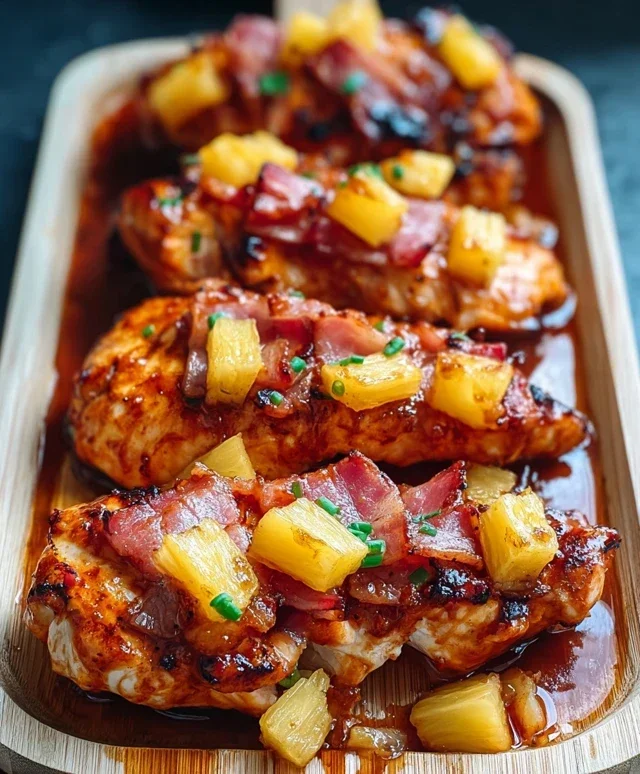 Beef Beef Bacon Pineapple BBQ Chicken
