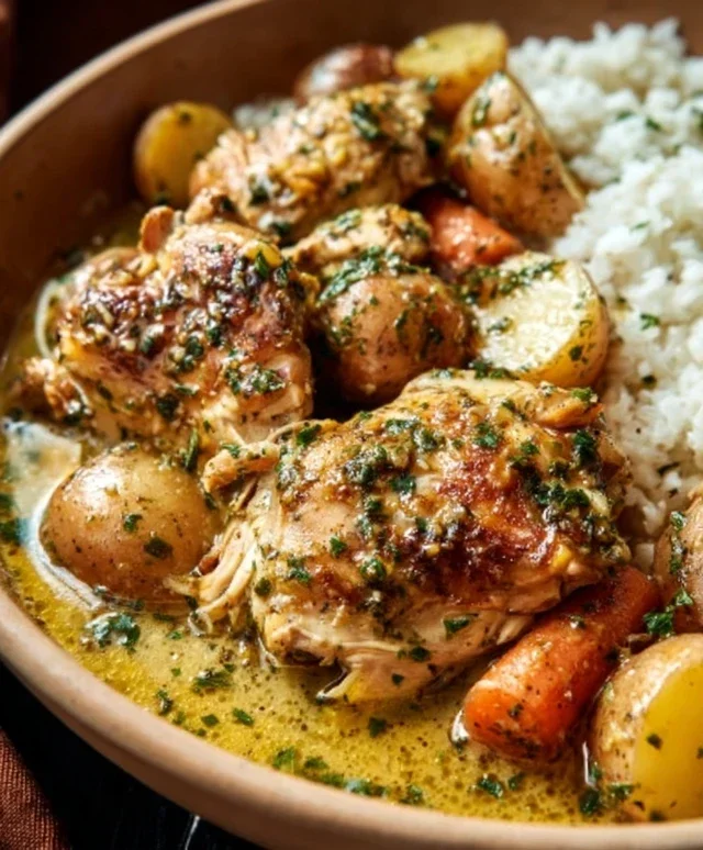 Garlic Butter Chicken Crockpot Recipe: 6-Hour Magic for Tender Bliss
