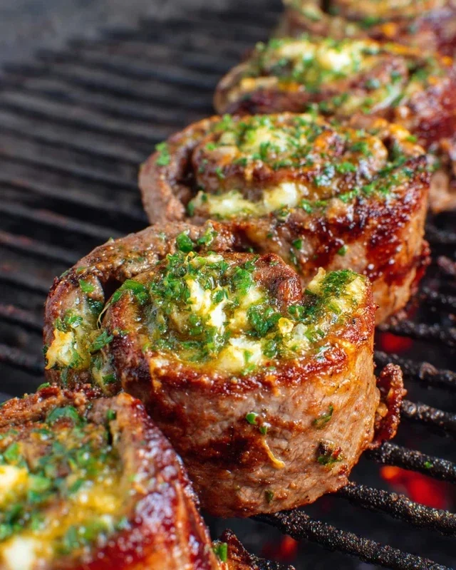 Cheesy Steak Pinwheels