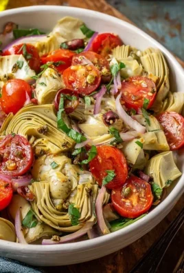 Tuscan Artichoke Tomato Salad