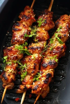 Bang Bang Chicken Skewers
