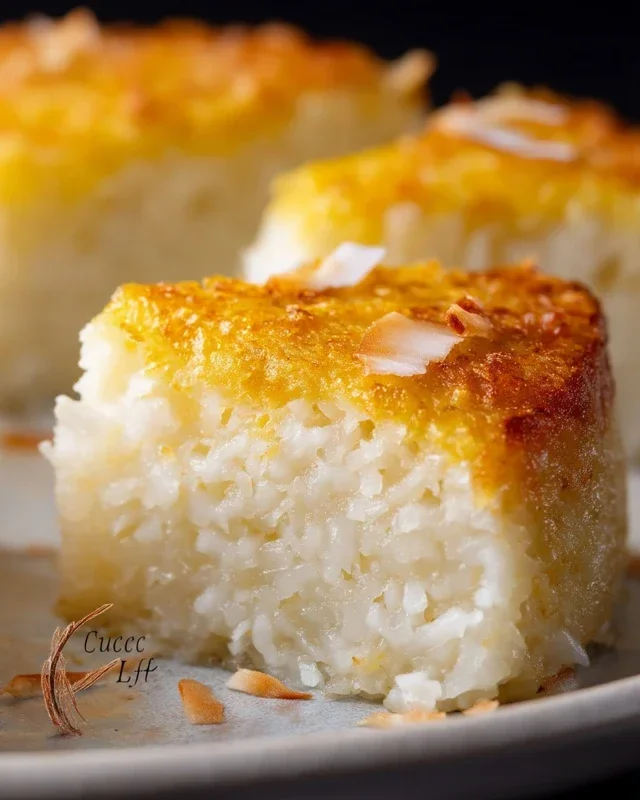 Sticky Coconut Cake