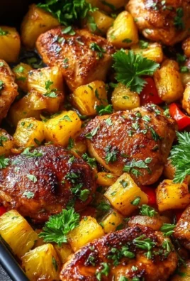 Hawaiian Chicken Sheet Pan