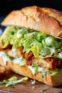 Crispy Chicken Caesar Sandwich