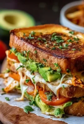 Chicken Avocado Melt Sandwich