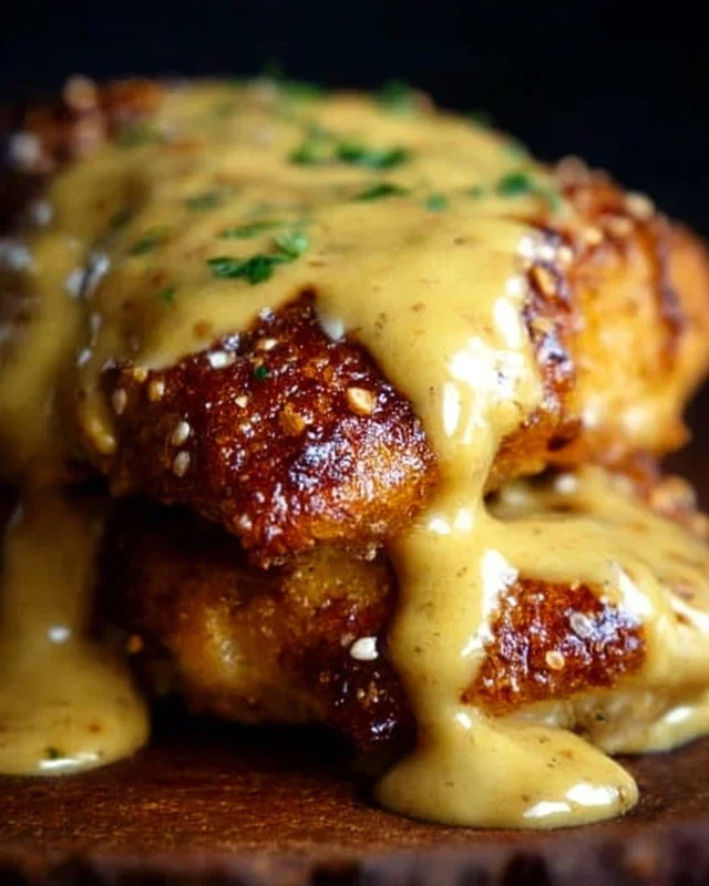 Pretzel Chicken with Mustard-Cheddar Sauce: An Amazing Ultimate Recipe