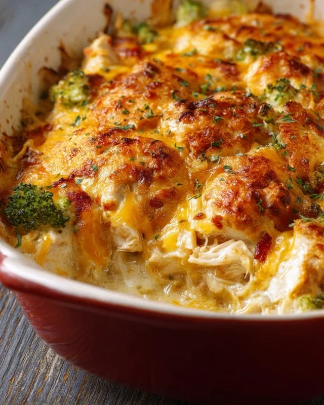 Easy Low Carb Chicken Casserole