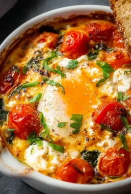 Baked Feta Eggs