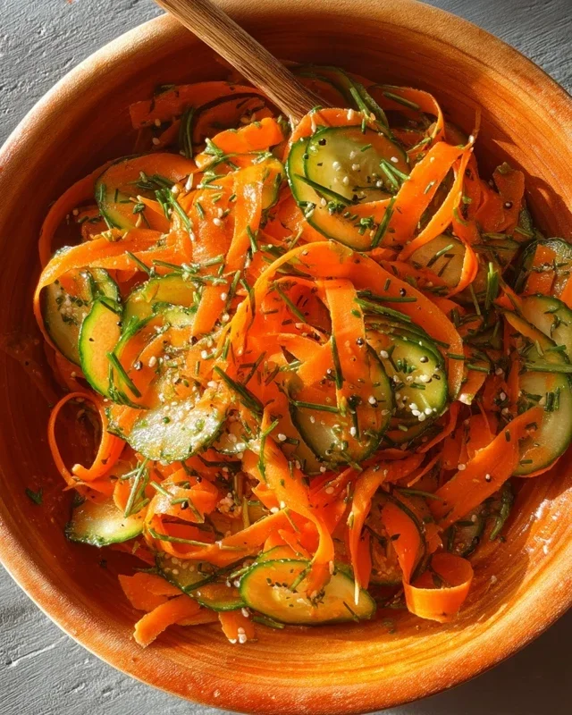 Cucumber Carrot Salad