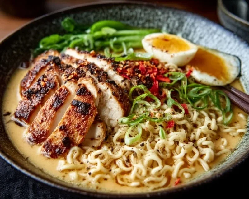 Creamy Garlic Chicken Ramen: An Incredible Ultimate Recipe