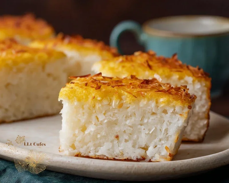 Sticky Coconut Cake