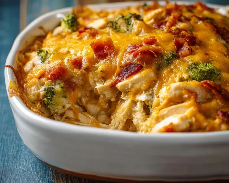 Easy Low Carb Chicken Casserole