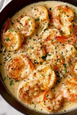 Creamy Garlic Shrimp (15 mins)