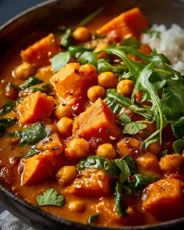 Sweet Potato and Chickpea Curry