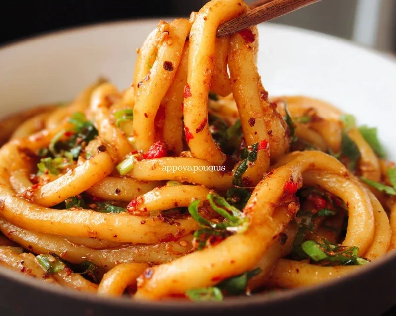 Spicy Potato Noodles