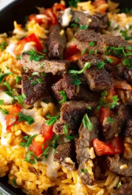 Steak Queso Rice A Flavorful Recipe