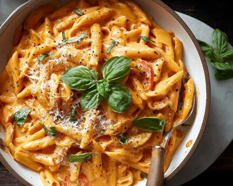 Easy One Pot Creamy Tomato Pasta