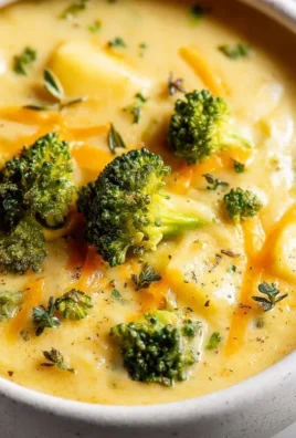Broccoli Potato Cheese Soup Recipe