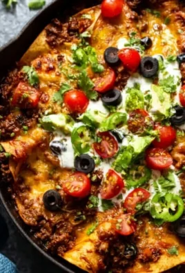 Beef Skillet Enchiladas