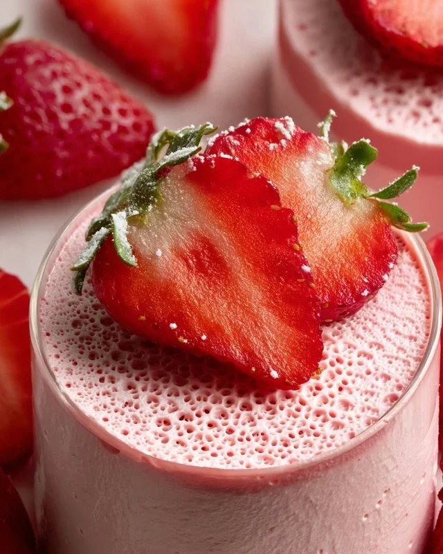 Strawberry Mousse