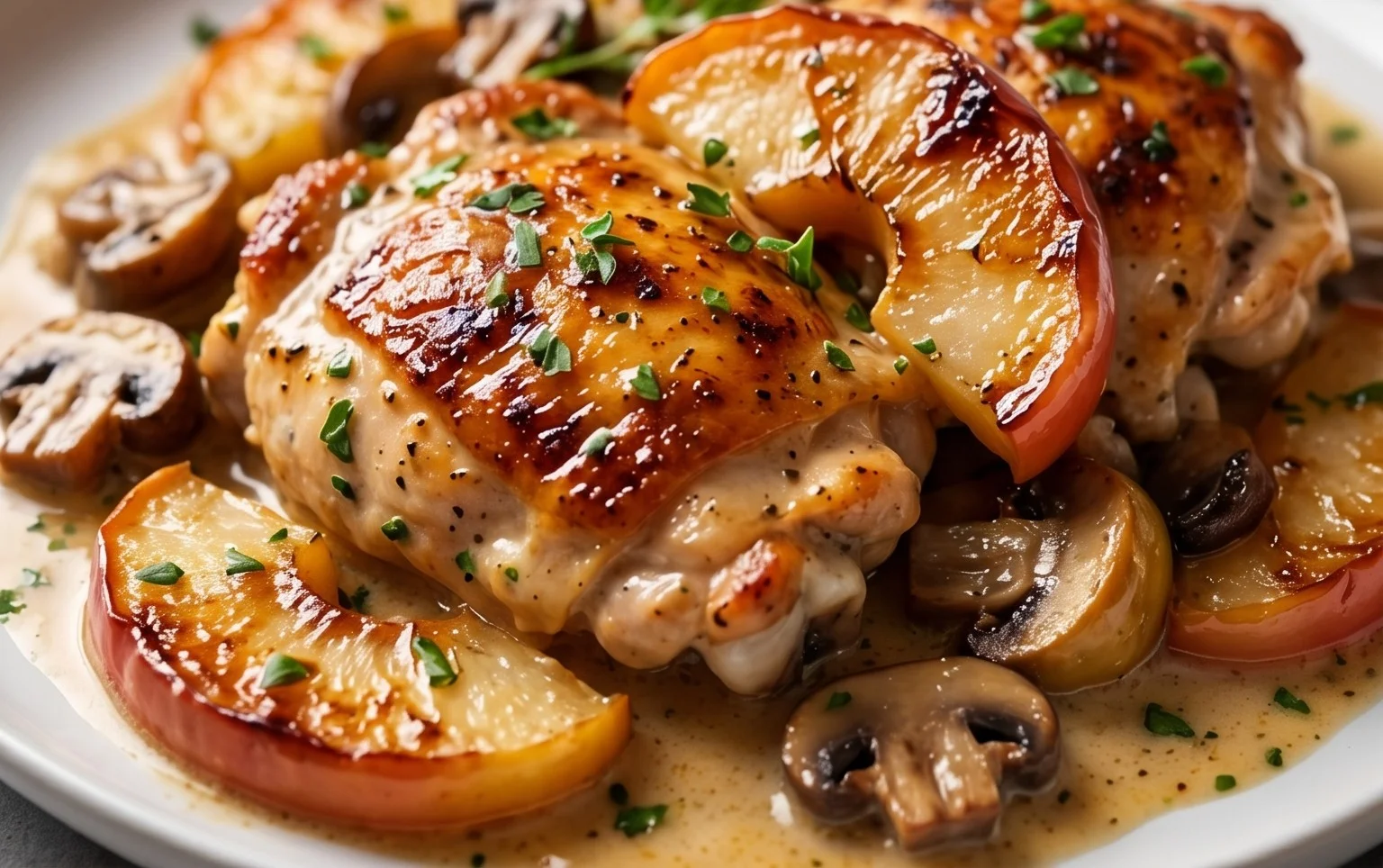 French Chicken Casserole a la Normande