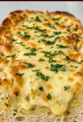 BEST CHEESY GARLIC BREAD RECIPE