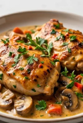 Creamy Mushroom Chicken Recipe