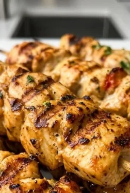 Air Fryer Chicken Skewers (VIDEO)