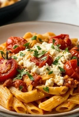 Roasted Tomato and Garlic Ricotta Pasta