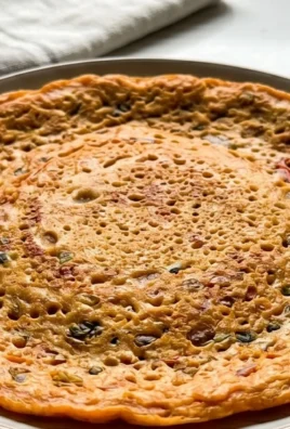Masoor Dal Chilla | Savory Red Lentil Pancakes