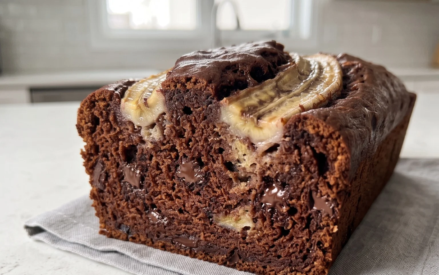 Chocolate Banana Bread