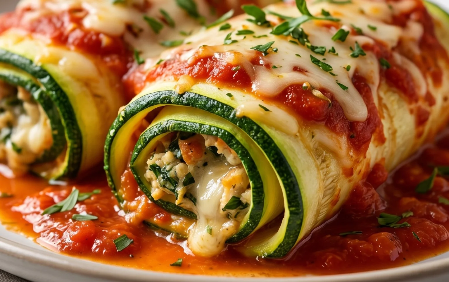 Vegan Zucchini Rollatini