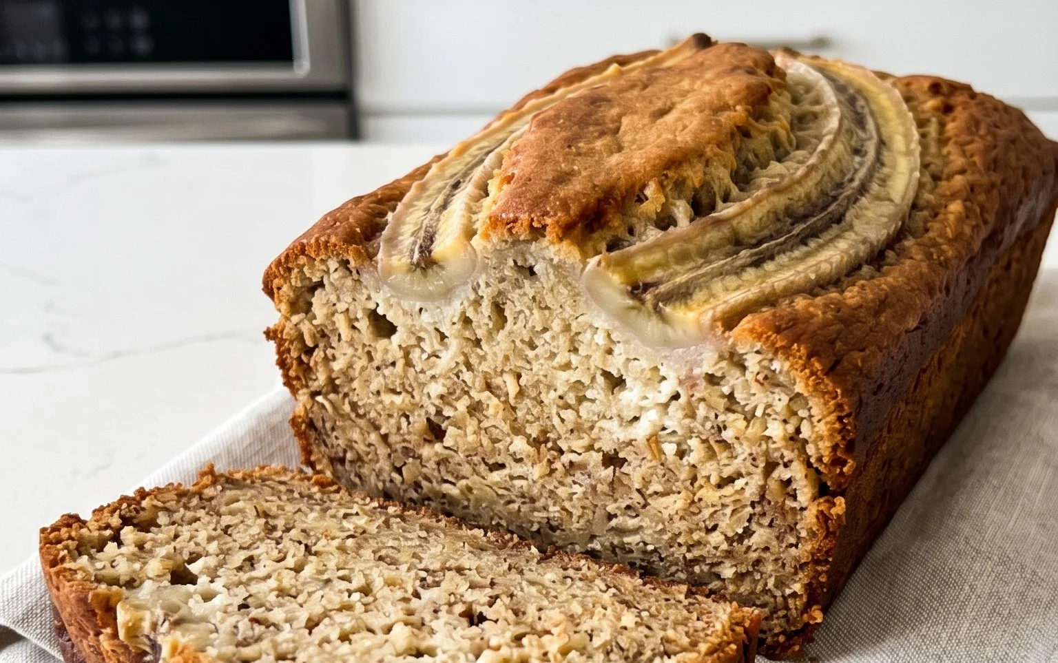 Cottage Cheese Banana Bread