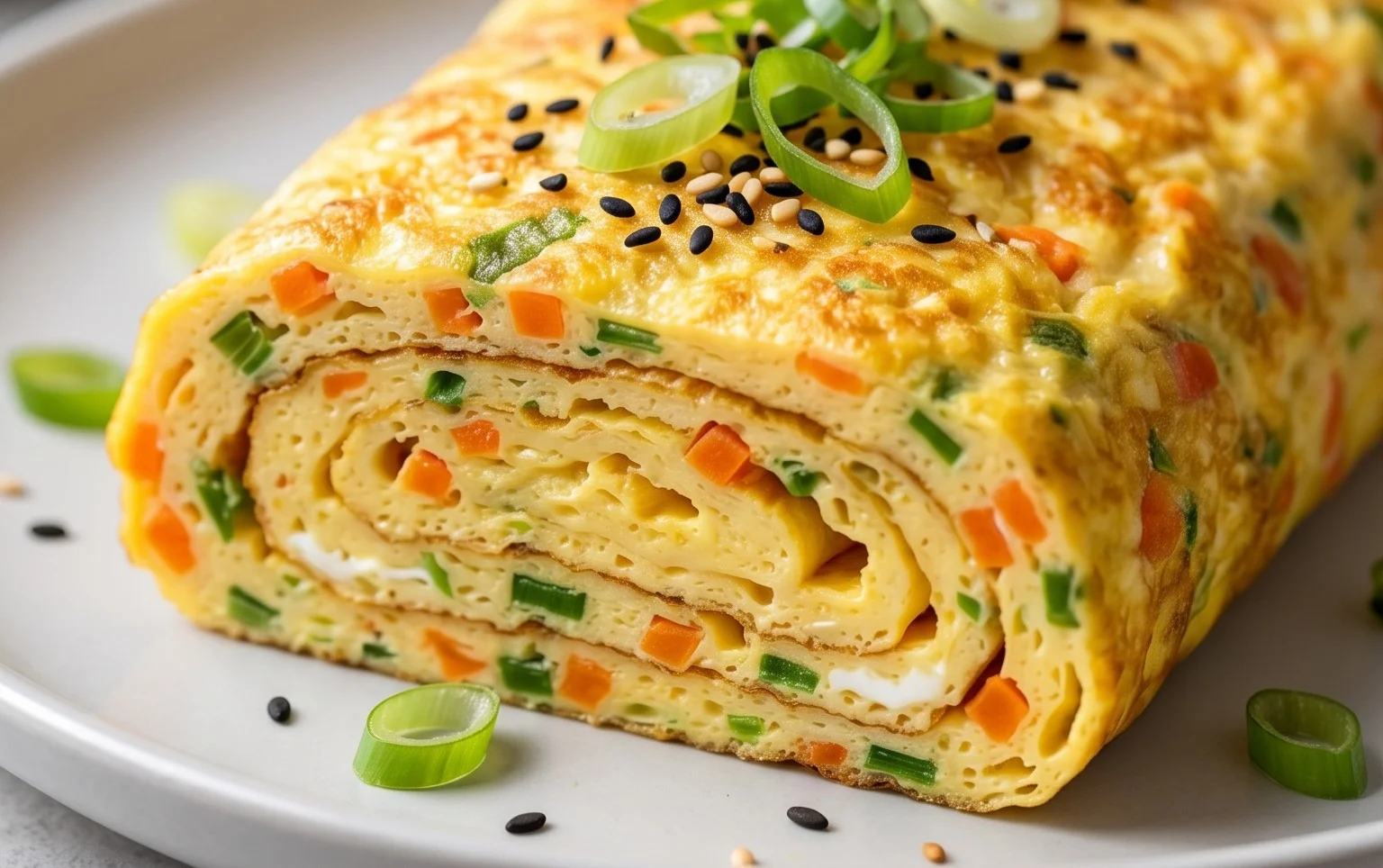 Gyeran Mari (Korean Rolled Omelette)