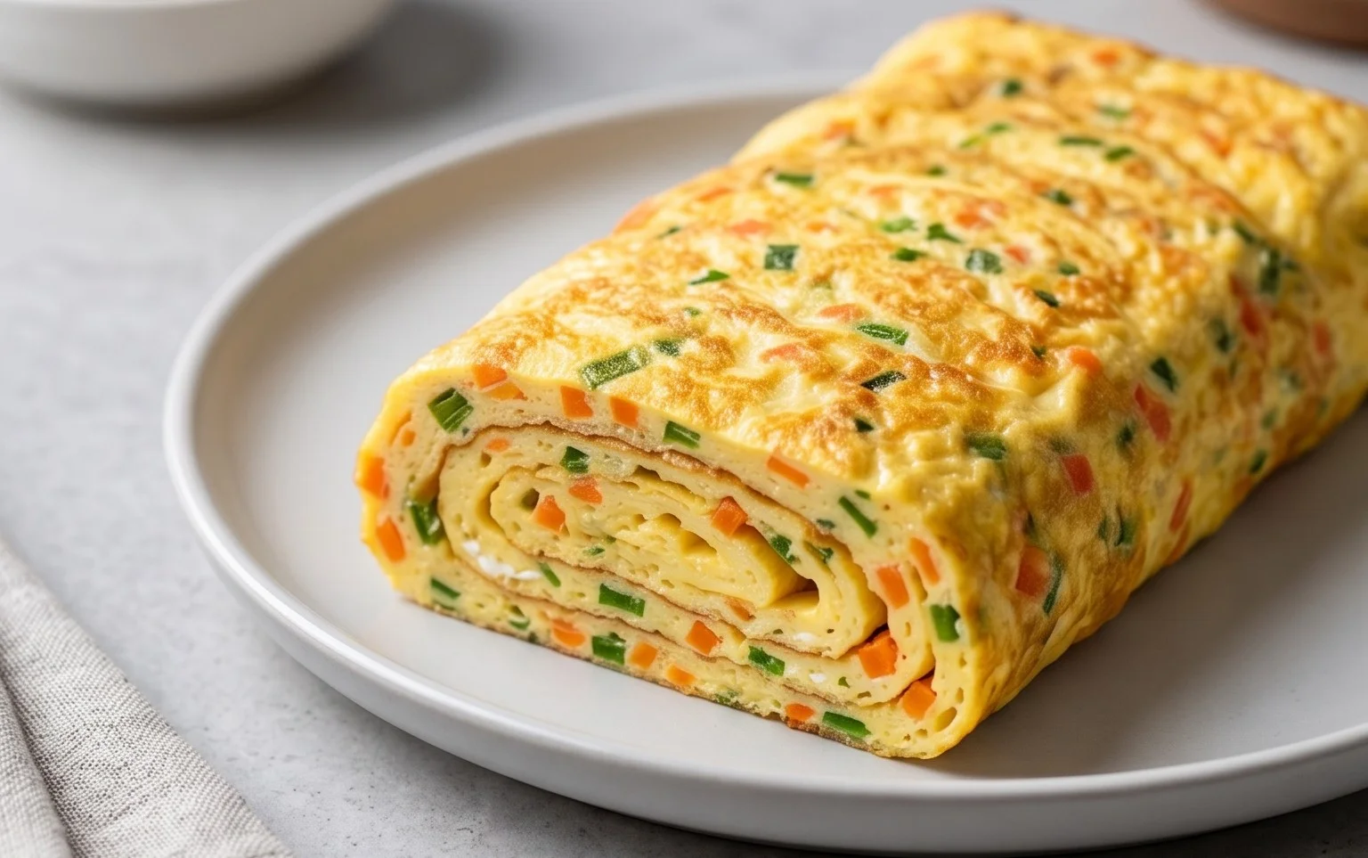 Gyeran Mari (Korean Rolled Omelette)
