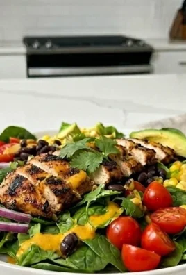 Peruvian Grilled Chicken Salad