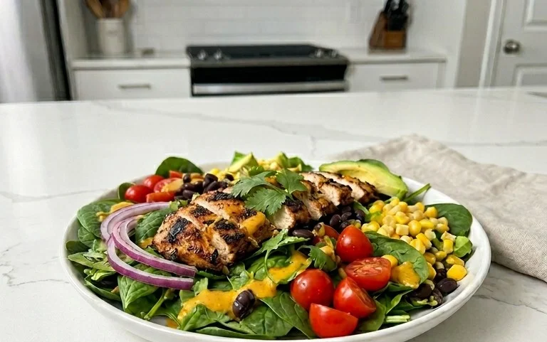 Peruvian Grilled Chicken Salad