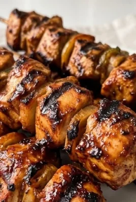 Mexican Barbecue Chicken Skewers