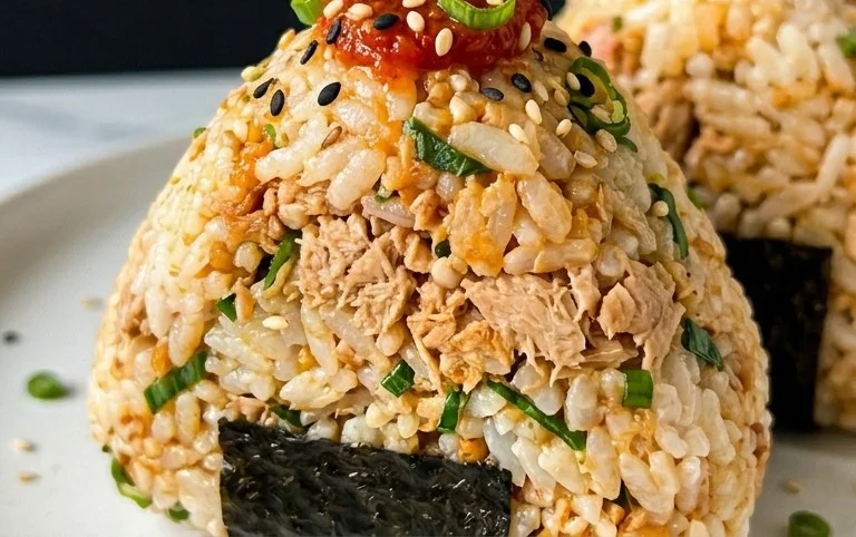 15-min. Easy Japanese Tuna Onigiri