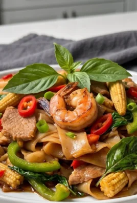 Drunken noodles