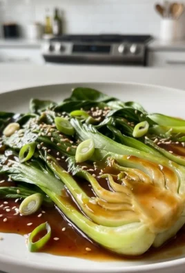Bok Choy with Oyster Sauce